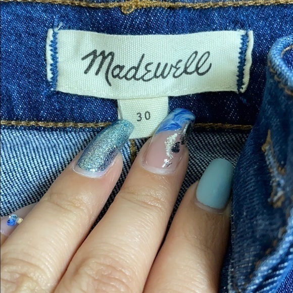 Madewell denim button skirt size‎ 30 - Picture 2 of 8